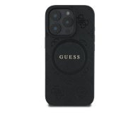 Guess Saffiano Peony Classic Logo do iPhone 16 Pro Max czarny - 1278286 - zdjęcie 3